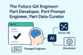 Future QA Engineer evolution from manual testing to autonomous AI-powered quality engineering.