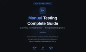 Manual Testing: A Complete Guide Grafana k6 1.7.1 release announcement for QA engineers and performance load testing pipelines