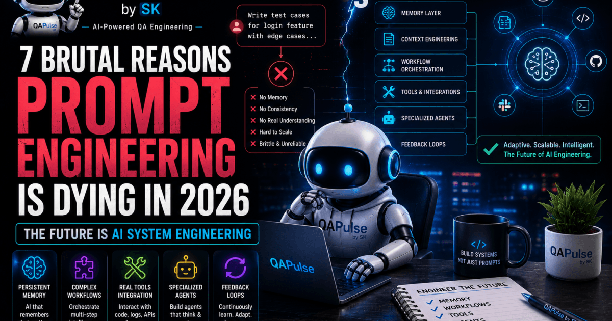 7 Brutal Reasons Prompt Engineering is Dying in 2026