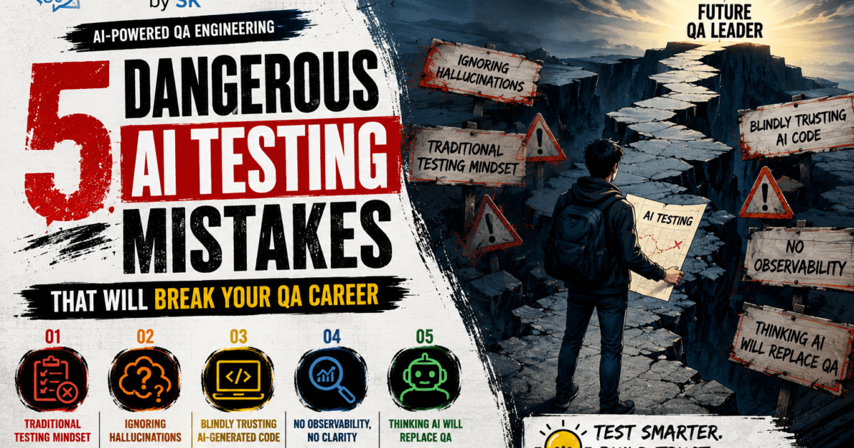 5 Dangerous AI Testing Mistakes That Will Break Your QA Career 1 5 Dangerous AI Testing Mistakes That Will Break Your QA Career