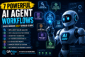 futuristic QA robot managing AI agent workflows for intelligent automation and observability systems
