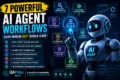 futuristic QA robot managing AI agent workflows for intelligent automation and observability systems