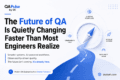 The Future of QA is Smaller Teams With Smarter Systems 8 modern futuristic QA engineering team using AI observability and intelligent automation systems in 2026