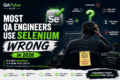 Most QA Engineers Use Selenium Wrong in 2026 5 modern Selenium automation architecture with observability dashboards and scalable QA engineering systems