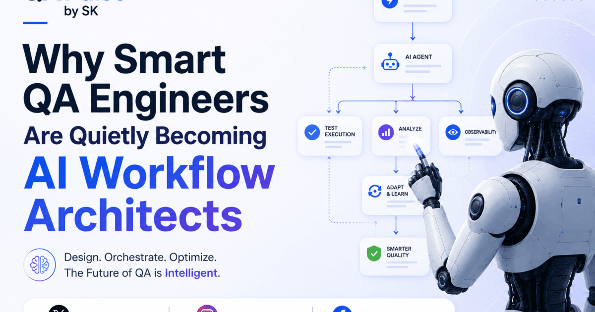 Why Smart QA Engineers are Quietly Becoming AI Workflow Architects 1 Why Smart QA Engineers are Quietly Becoming AI Workflow Architects