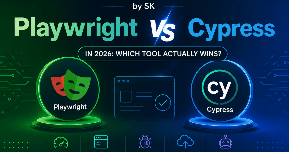 Playwright vs Cypress in 2026: Which Tool Actually Wins? 1 Playwright vs Cypress in 2026: Which Tool Actually Wins?