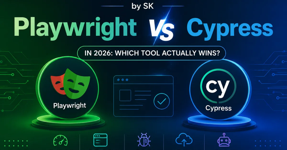 Playwright vs Cypress in 2026: Which Tool Actually Wins? Playwright vs Cypress in 2026: Which Tool Actually Wins?