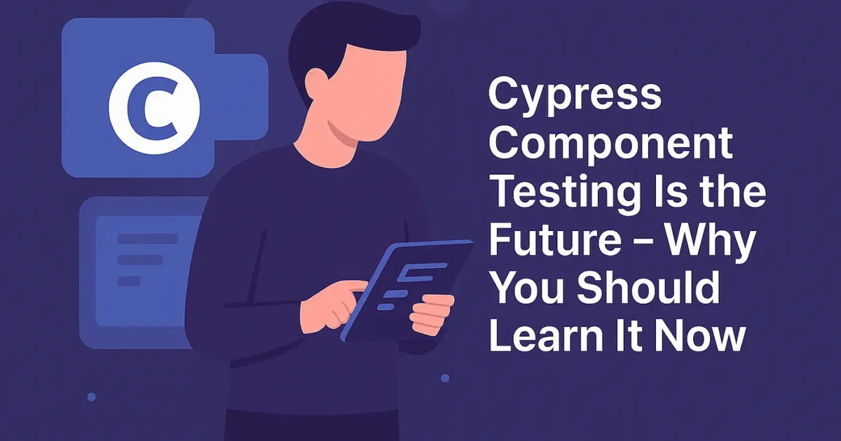 Cypress Component Testing Is the Future — Why You Should Learn It Now 1 Cypress Component Testing Is the Future — Why You Should Learn It Now