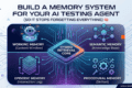 Build a Memory System for Your AI Testing Agent (So It Stops Forgetting Everything) 5 Memory system for AI testing agent using LangChain preventing context loss between test runs