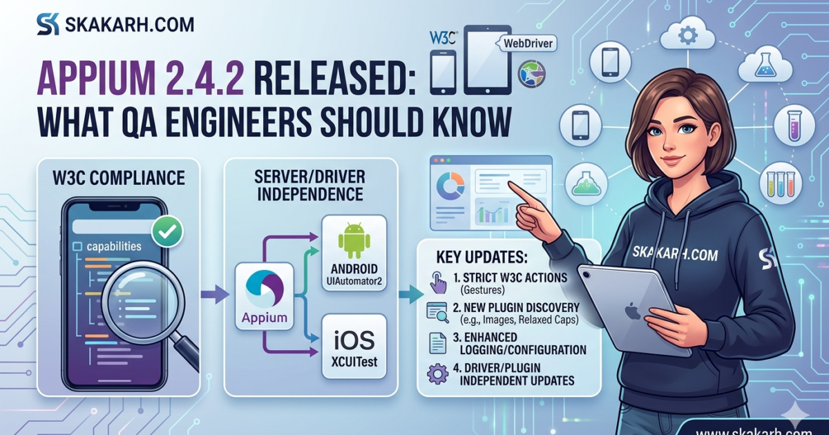 Appium 2.4.2 Released: What QA Engineers Should Know
