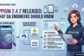 Appium 2.4.2 release announcement for QA engineers and mobile test automation SDETs