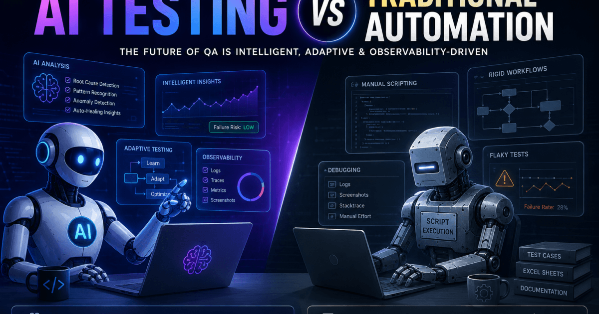 AI Testing vs Traditional Automation in 2026: What Smart QA Teams Are Quietly Changing