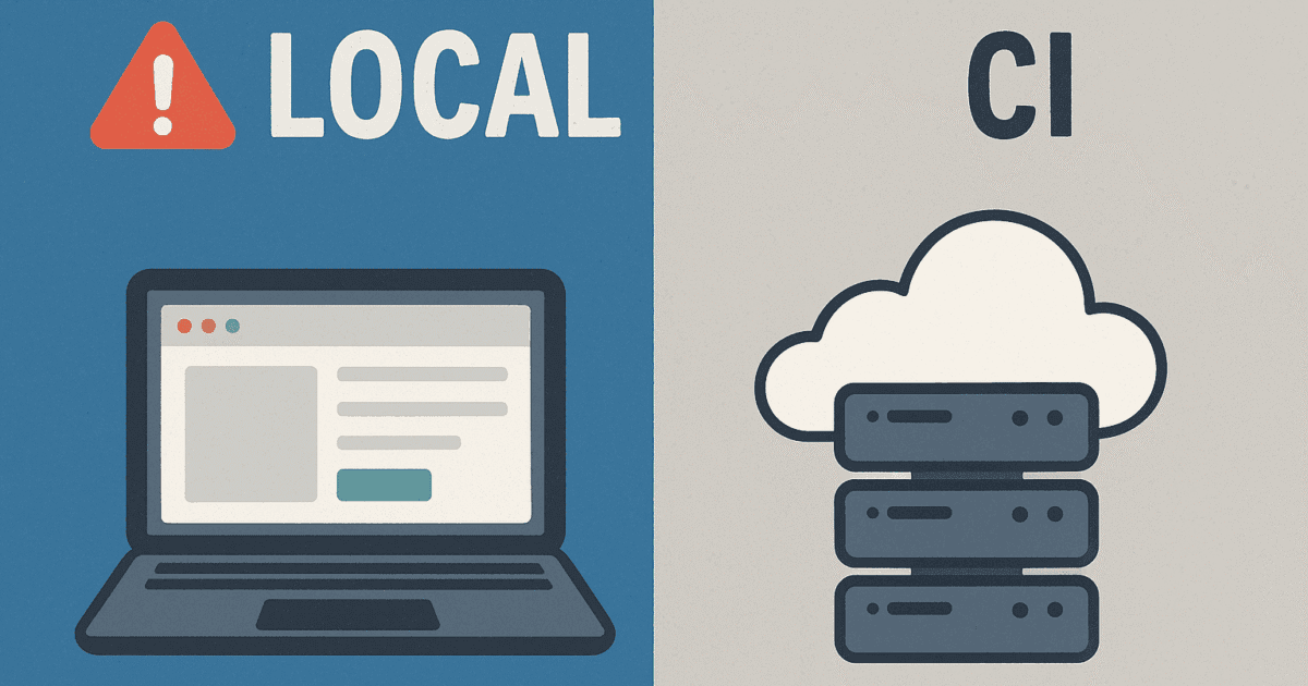 Why Your Cypress Tests Pass Locally But Fail in CI and How to Fix It 1 Why Your Cypress Tests Pass Locally But Fail in CI and How to Fix It