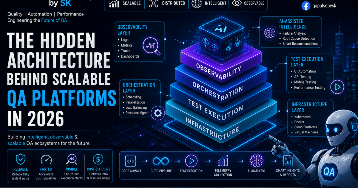 The Hidden Architecture Behind Scalable QA Platforms in 2026 1 The Hidden Architecture Behind Scalable QA Platforms in 2026
