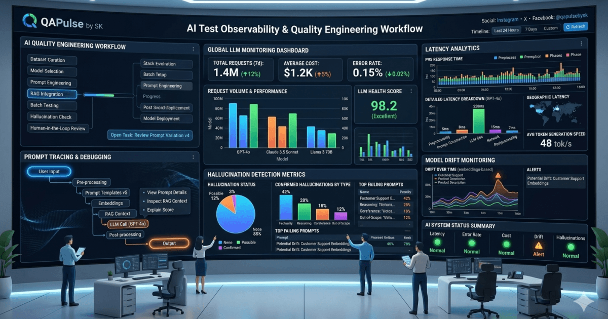 AI Test Observability: 11 Critical Metrics Every QA Team Must Track