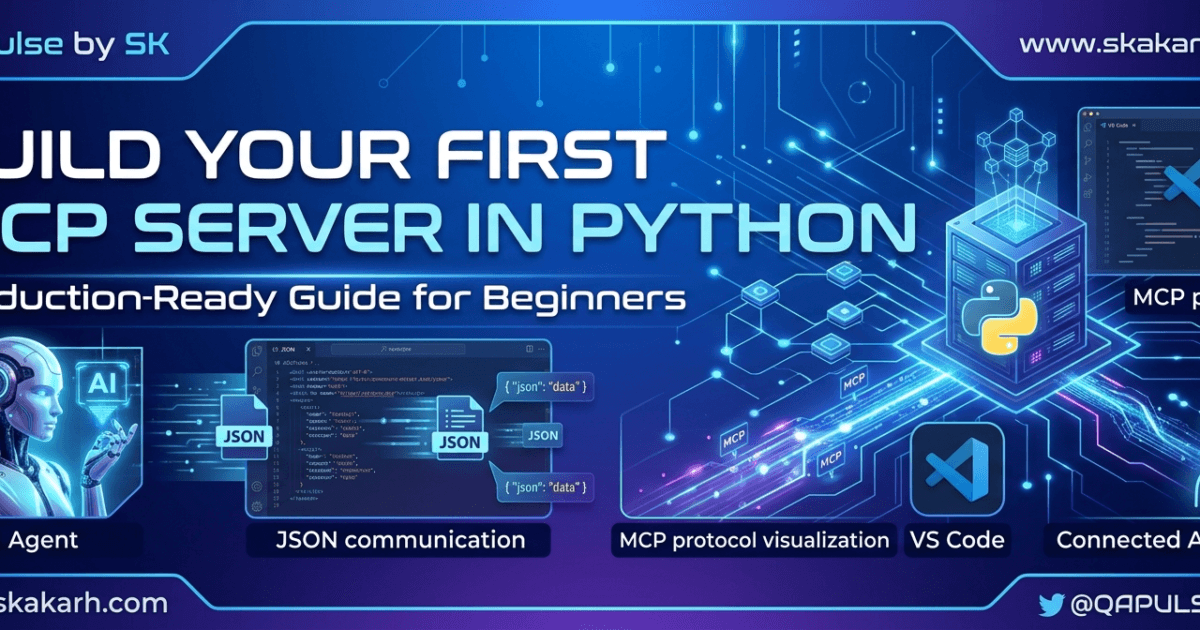 Day 6: Build Your First MCP Server in Python: A Production-Ready Guide for Beginners