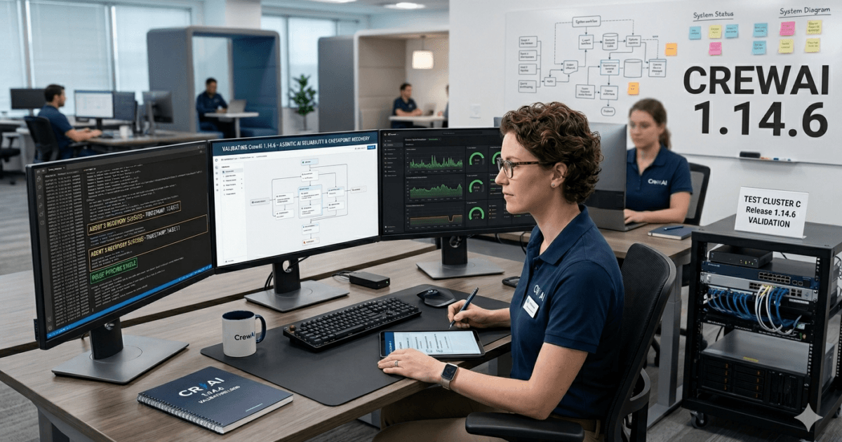 CrewAI 1.14.6 Released: Powerful Agent Reliability Improvements QA Engineers Should Know