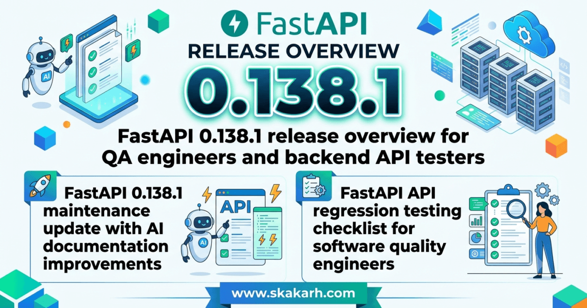 FastAPI 0.138.1 Released: Important Quality Improvements Every QA Engineer Should Know