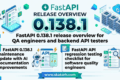 FastAPI 0.138.1 release overview for QA engineers and backend API testers