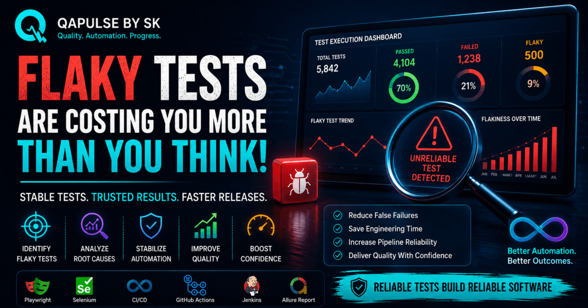 Flaky Test Management: 11 Costly Reasons Automation Frameworks Fail in 2026 1 Flaky Test Management: 11 Costly Reasons Automation Frameworks Fail in 2026