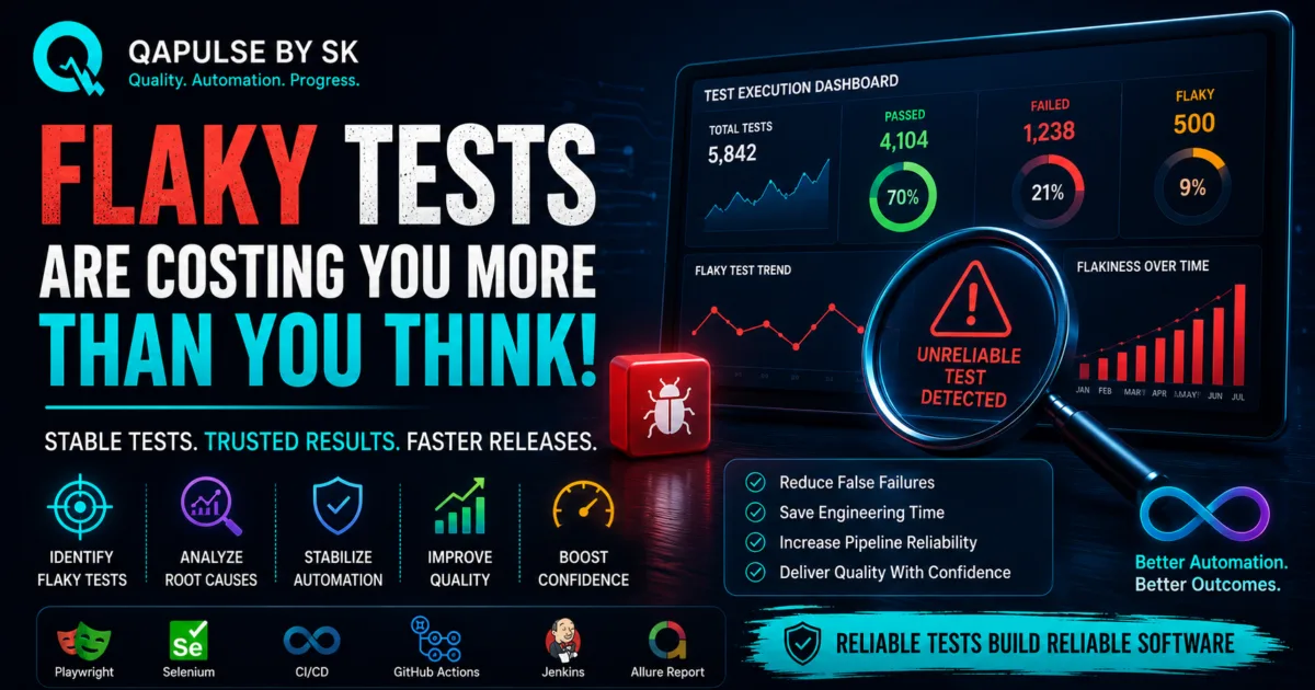 Flaky Test Management: 11 Costly Reasons Automation Frameworks Fail in