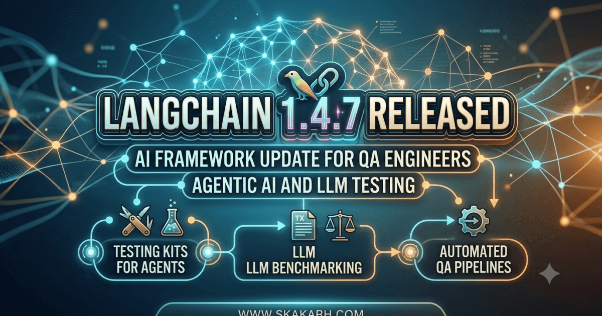 LangChain 1.4.7 Released: Important Stability Improvements Every QA Engineer Should Know