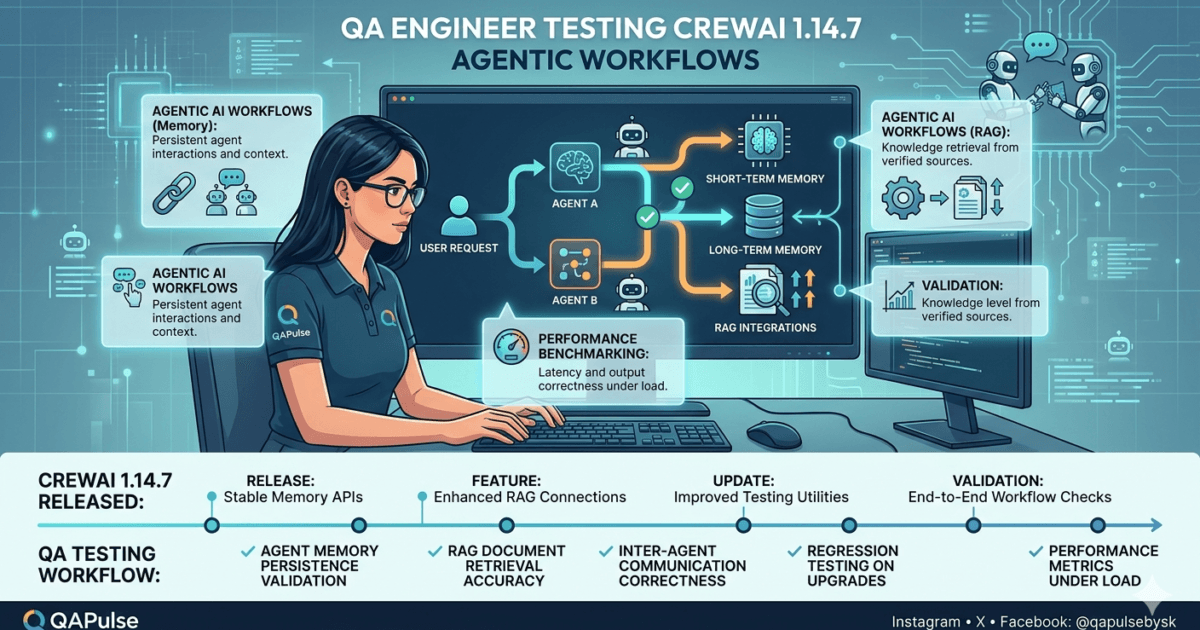 CrewAI 1.14.7 Released: Powerful Agentic AI Improvements QA Engineers Must Know 1 CrewAI 1.14.7 Released: Powerful Agentic AI Improvements QA Engineers Must Know