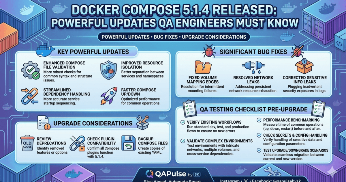 Docker Compose 5.1.4 Released: Powerful Updates QA Engineers Must Know