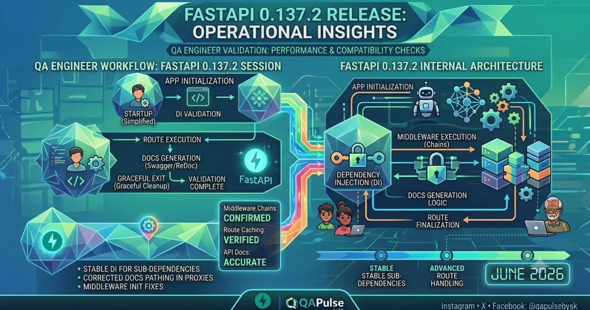 FastAPI 0.137.2 Release: 5 Important Updates for QA Engineers