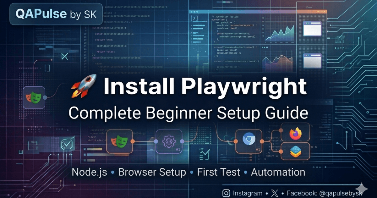 How to Install Playwright: Complete Beginner Setup Guide for 2026