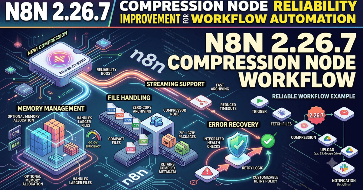 n8n 2.26.7 Released: Critical Compression Node Fix Every QA Engineer Should Know