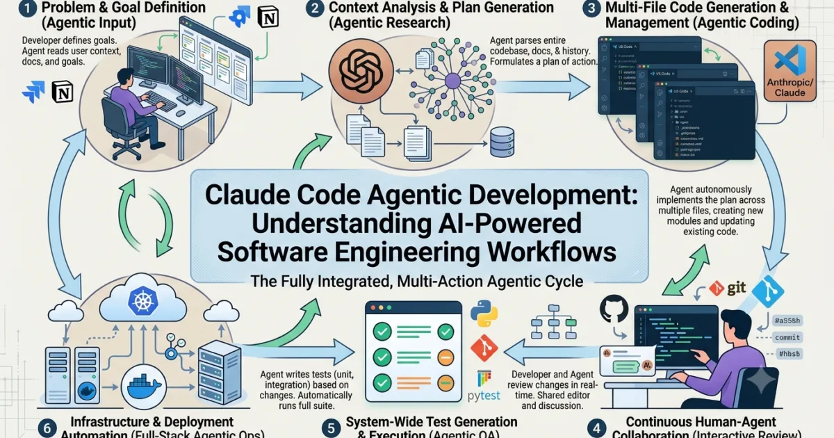 Claude Code Agentic Development: Understanding AI-Powered Software Engineering Workflows Claude Code Agentic Development: Understanding AI-Powered Software Engineering Workflows