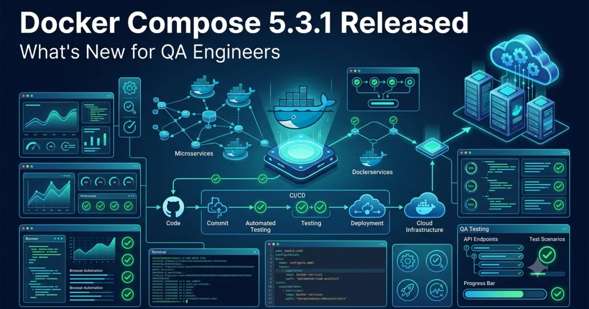 Docker Compose 5.3.1 Released: CI/CD & Container Improvements for QA Engineers