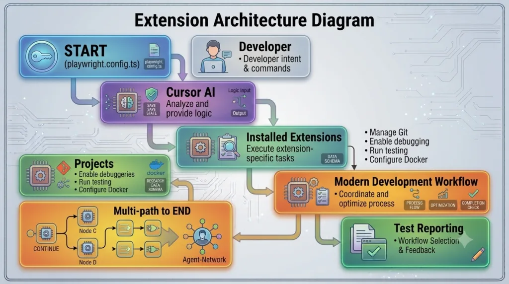 Extension Architecture Diagram