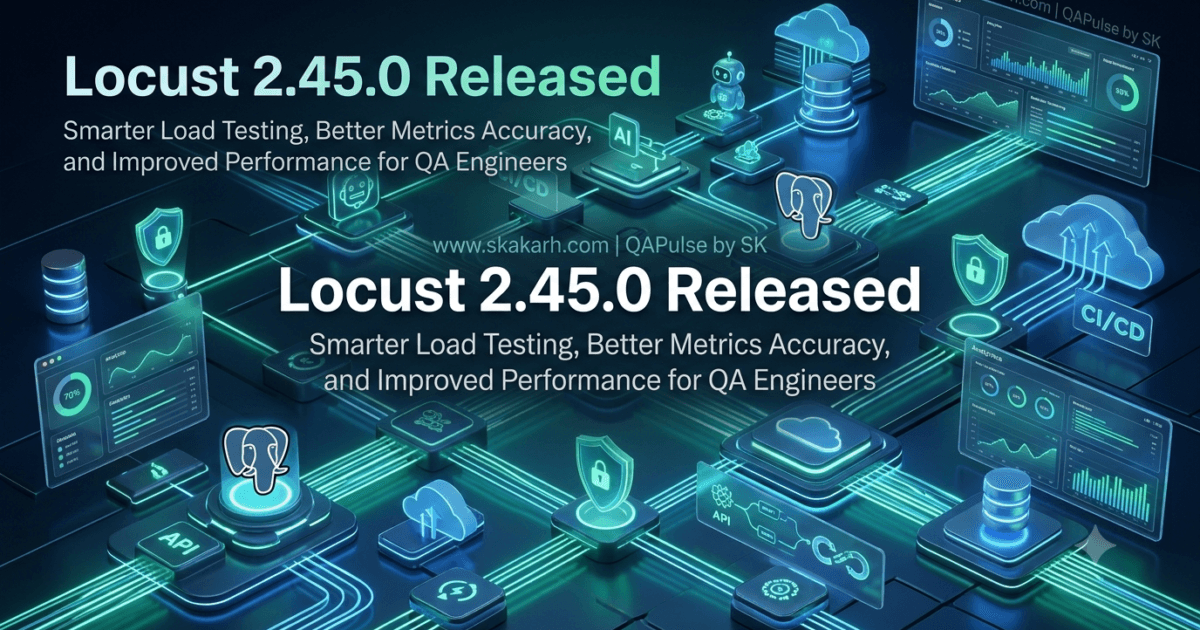 Locust 2.45.0 Released: Smarter Load Testing, Better Metrics Accuracy, and Improved Performance for QA Engineers 1 Locust 2.45.0 Released: Smarter Load Testing, Better Metrics Accuracy, and Improved Performance for QA Engineers