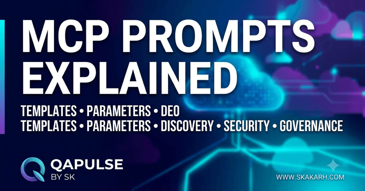 Day 11: MCP Prompts Explained: Reusable AI Instructions in the Model Context Protocol 1 Day 11: MCP Prompts Explained: Reusable AI Instructions in the Model Context Protocol