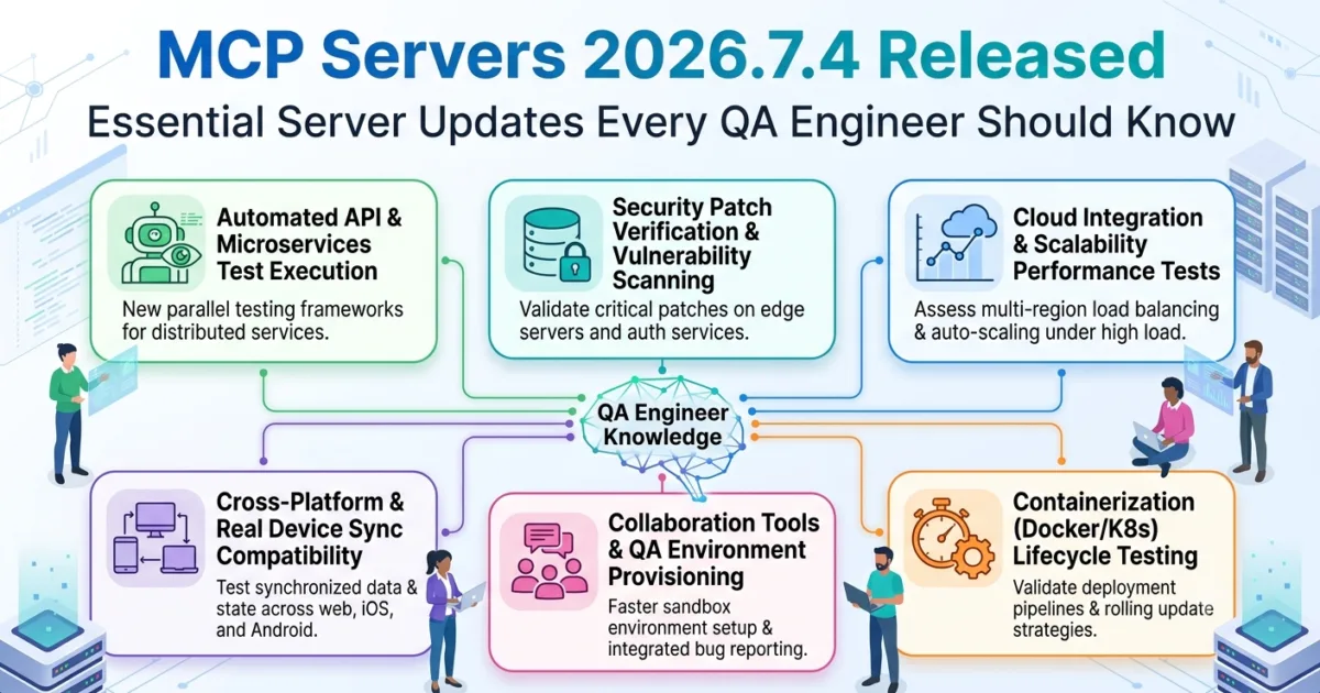 MCP Servers 2026.7.4 Released: Essential Server Updates Every QA Engineer Should Know