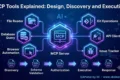 MCP Tools Explained: Building the Core Capabilities of an MCP Server MCP Tools architecture illustrating design schema discovery execution validation and security in Model Context Protocol