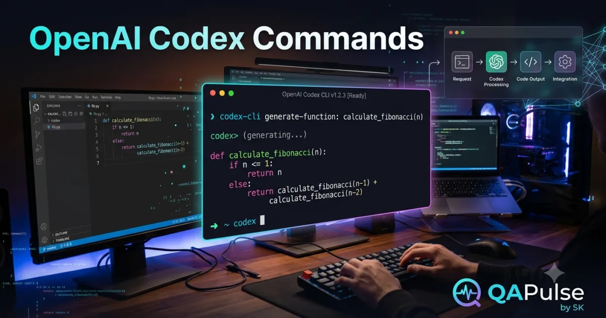 OpenAI Codex Commands: Complete Guide to Essential CLI Commands for AI-Assisted Development (2026)
