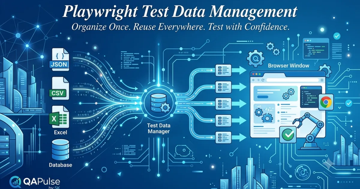 Day 12: Playwright Test Data Management: Build Reliable and Scalable Test Data Strategies Day 12: Playwright Test Data Management: Build Reliable and Scalable Test Data Strategies