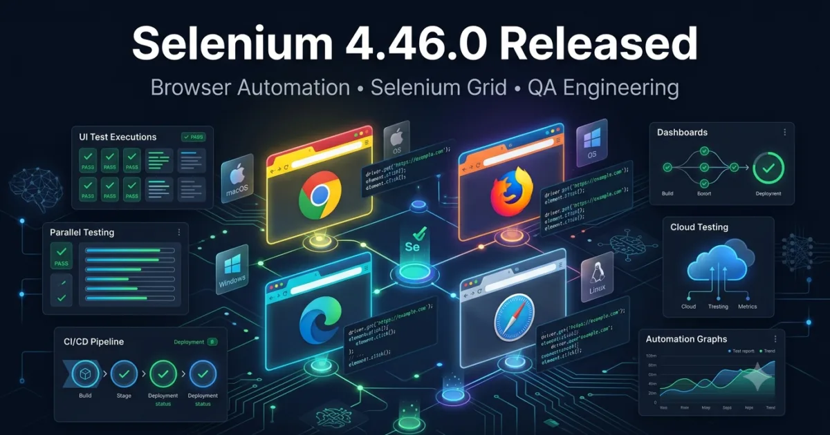 Selenium 4.46.0: Stability, Cross-Language Improvements, and What Every QA Engineer Should Know