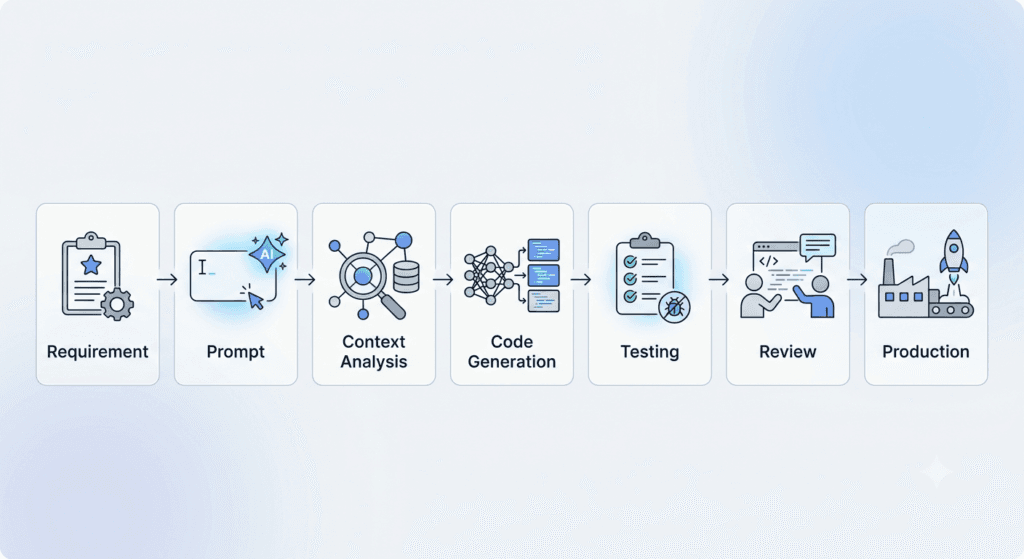 Claude Code Complete Guide: Features, Workflows, Best Practices & Real-World Use Cases (2026) 3 Workflow Diagram Requirement to Production