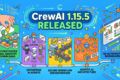 CrewAI 1.15.5 Strengthens Enterprise AI Security with Authenticated Skill Registry Downloads 2 CrewAI 1.15.5 Released showing authenticated Skill Registry downloads, enterprise AI agents, secure workflow orchestration, Agentic AI architecture, and QA automation dashboards