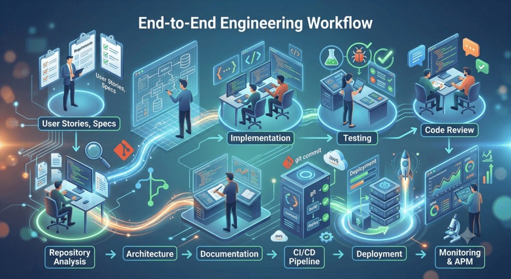 Claude Code Workflows: Complete Guide to AI Assisted Software Development 3 Claude Code Workflows: End-to-End Engineering Workflow