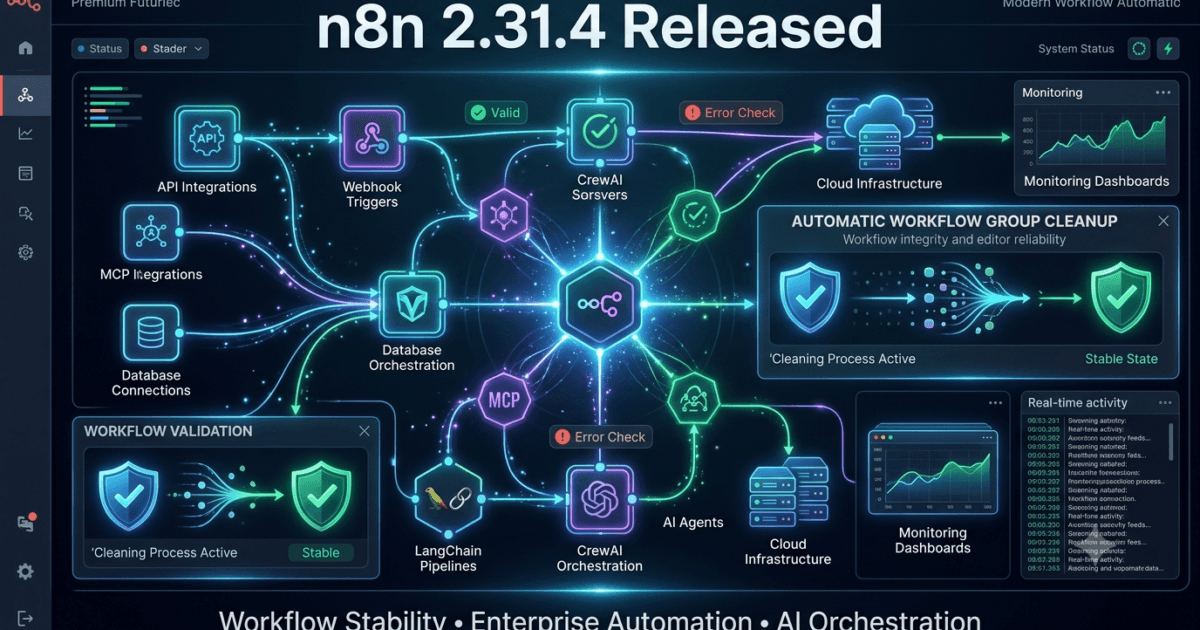 n8n 2.31.4 Improves Workflow Stability and Editor Reliability for QA Engineers