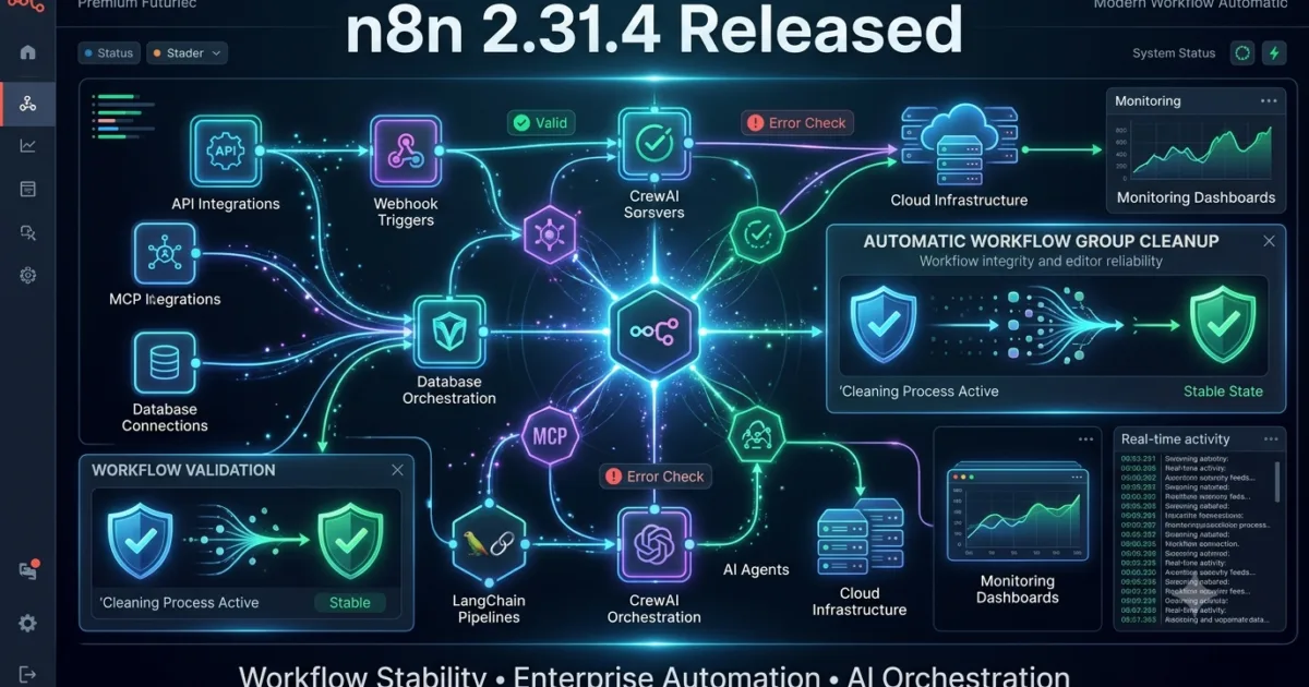 n8n 2.31.4 Improves Workflow Stability and Editor Reliability for QA Engineers