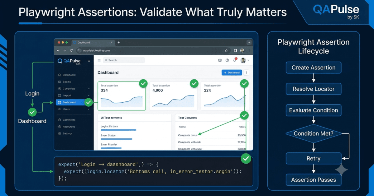 Day 7: Playwright Assertions: Complete Guide to Reliable Test Validation 1 Day 7: Playwright Assertions: Complete Guide to Reliable Test Validation