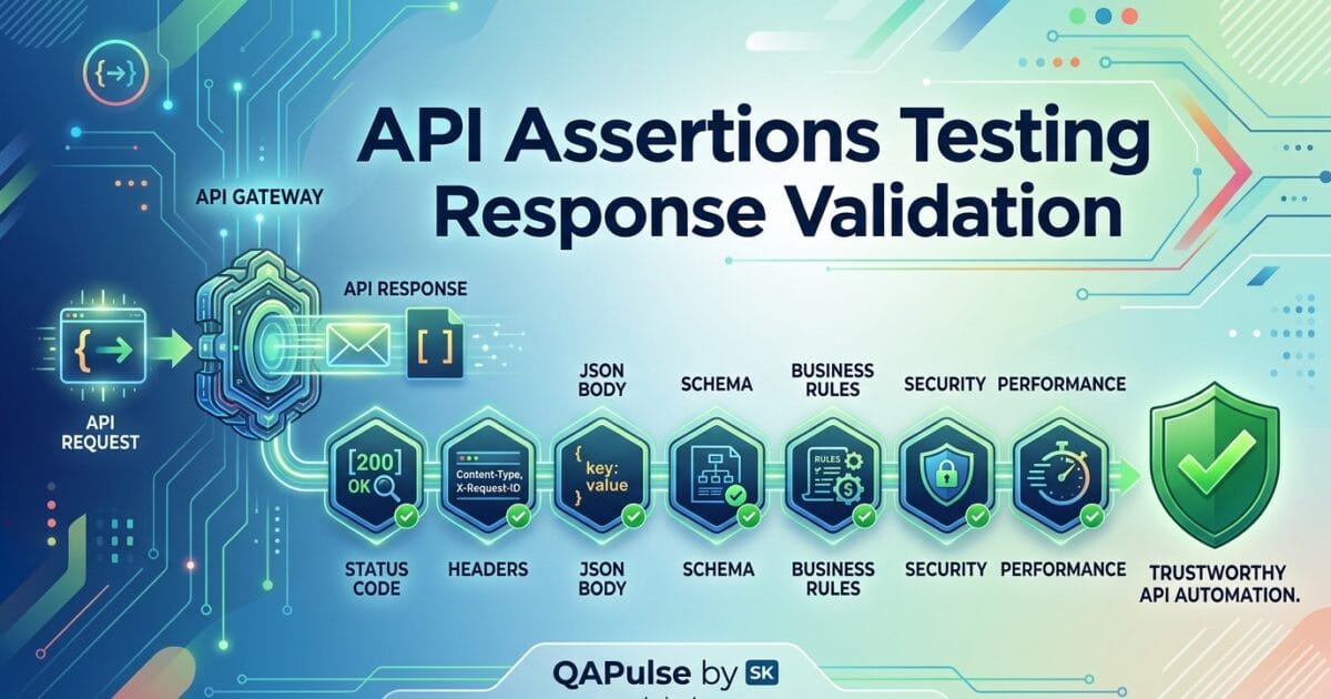 API Assertions Testing: The Validation Layer That Separates Real API Tests From Fake Confidence API Assertions Testing: The Validation Layer That Separates Real API Tests From Fake Confidence