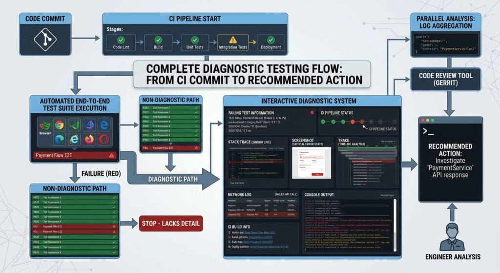 Test Automation Framework vs Test Suite: The Critical Difference Every Engineer Should Understand Complete Diagnostic Testing Flow