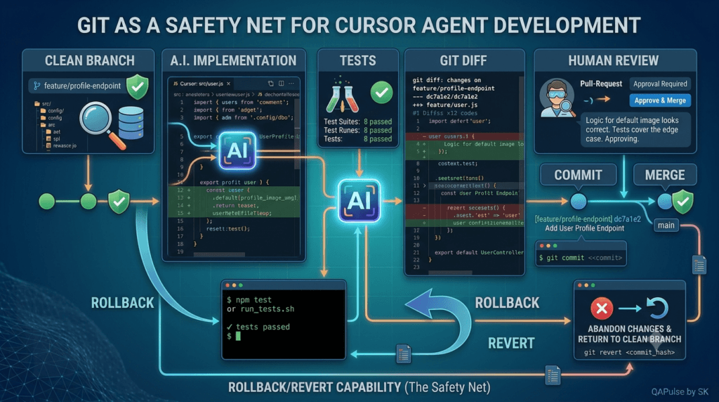 Cursor Agent: Complete Guide to Autonomous AI Coding 10 Git as a safety net for Cursor Agent development